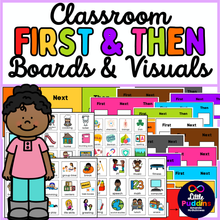 Load image into Gallery viewer, Classroom First and Then Visuals Set
