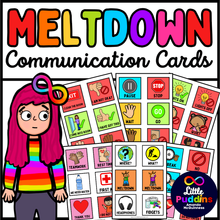 Load image into Gallery viewer, Autism Meltdown Communication Cards for Professionals
