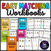 Load image into Gallery viewer, Easy Matching Workbooks for Autism
