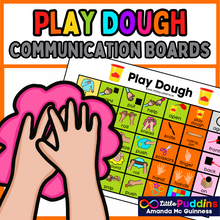 Load image into Gallery viewer, Play Doh / Dough AAC Communication Boards
