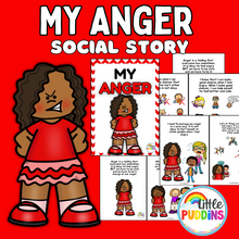 Load image into Gallery viewer, My Anger / Feeling Angry  Social Story
