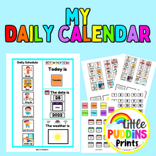 Load image into Gallery viewer, Daily Calendar Interactive Activity
