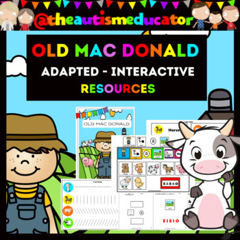 Old Mac Donald Interactive Book & Resources