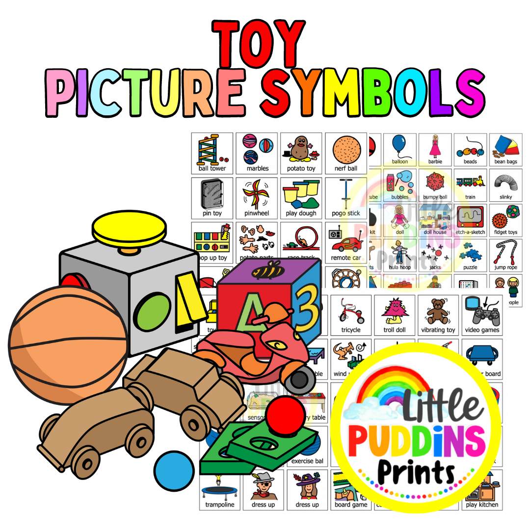 Toy Picture Symbols – Little Puddins Prints